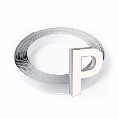 Width 11cm 13cm Aluminum Trim Cap Silver Aluminum Coil For Channel Letter