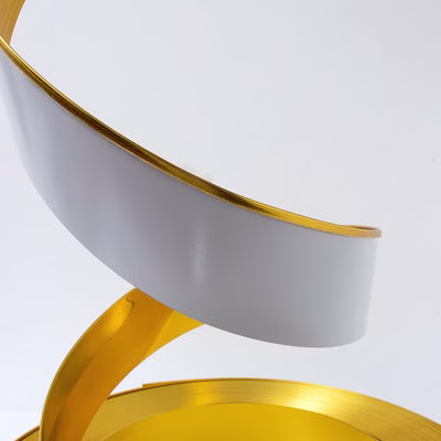 OEM Gold Channelume Signage Aluminum Trim Cap For Channel Letter
