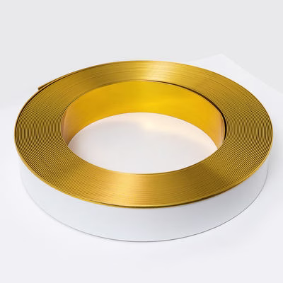 OEM Gold Channelume Signage Aluminum Trim Cap For Channel Letter