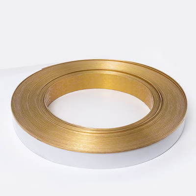 Wedding Aluminium Channel Letter Coil Gold Trim Cap Roll 100 Meter