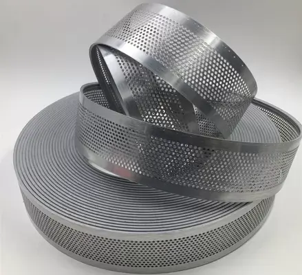 60MM 80mm Hand Bend Punching Brushed Color Coated Aluminum Strip Coil Strip For Luminous Word Channel Letter Sign gallery 2