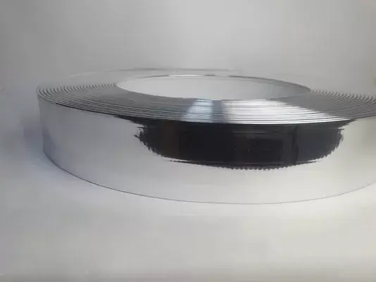 Mirror Sliver Aluminum Trim Cap Roll Hand Bending Hardness Channel Letter Edging Various Widths gallery 2