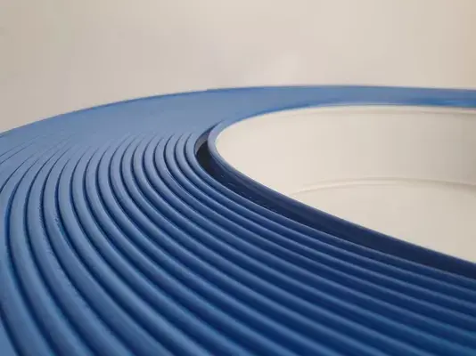 Plastic Aluminum Trim Cap Coil 70MM 50M Roll Aluminum Alloy Hardness gallery 5