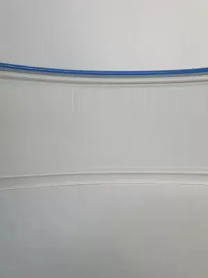 Plastic Aluminum Trim Cap Coil 70MM 50M Roll Aluminum Alloy Hardness gallery 6