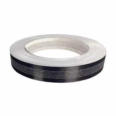 Coated 0.6mm Trim Cap Roll Channelume Trim Cap For Signs Black