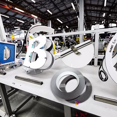 Trimless Channel Letter Coil Double-Sided Aluminum Edge Strip