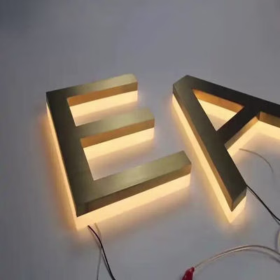 Power Supply Led Channel Letters Acrylic Business Led Letter Signs Outdoor