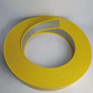 Yellow Aluminium Channel Coil Flexible Bending Profile With Hole For Elegant Edging Applications