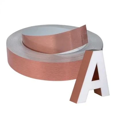 Width 1400mm Channel Letter Trim Durable Gold Trim Cap Letter Video