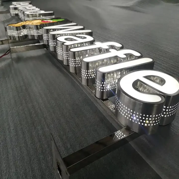 Yellow Aluminium Channel Letter Coil Width 20mm-1400mm application 2