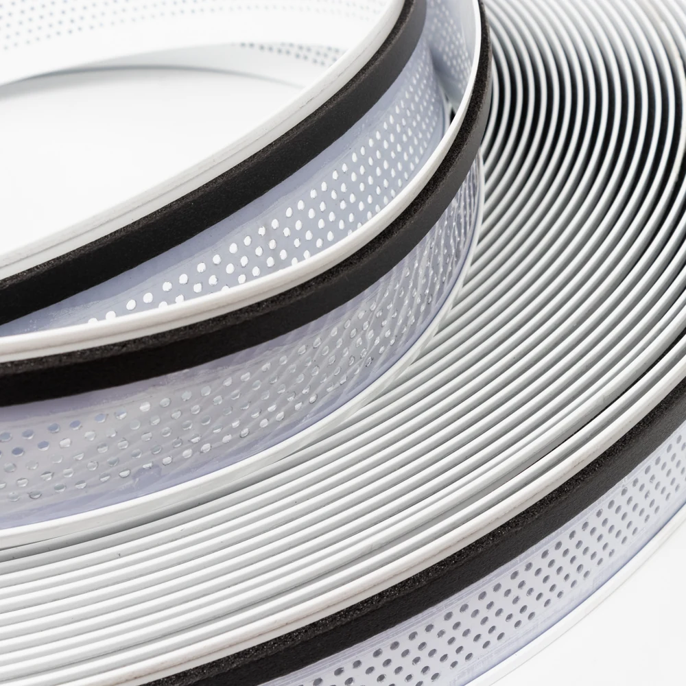 Weather Resistant Channelume Aluminum Length 50m 100m Trim Cap Roll