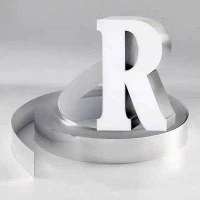 Led Signboard Aluminum Trim Cap For Channel Letter Trim Cap Roll Video